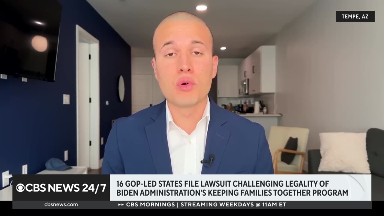 🚨 Republican-led states challenge Biden program to keep families together