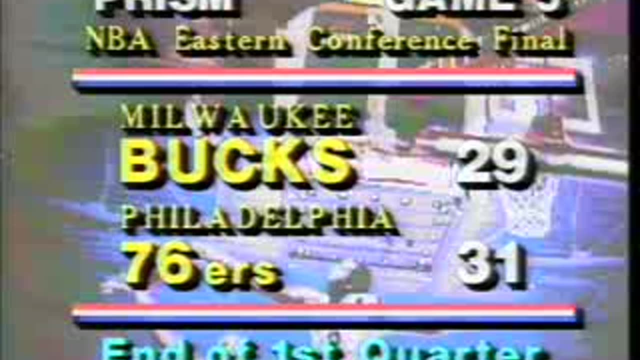 1983 ECF Game#5 Bucks vs 76ers