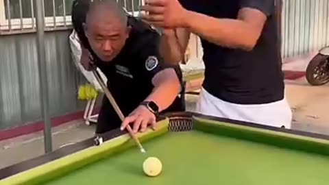 Funny video billiards million views p337