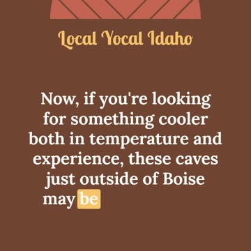 Idaho's Largest Caves #idaho #podcastclips #Caves #interstingfacts
