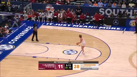 Alabama Coach Gets EJECTED After Getting 2 Technicals In FIRST HALF vs #18 Tennessee! SEC Tournament