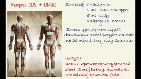 Oklady z CDS i DMSO