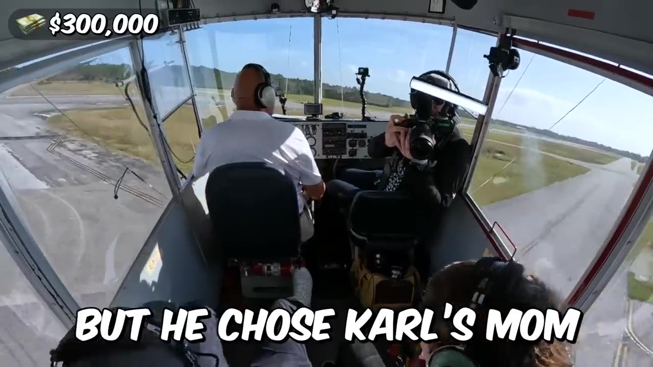 1$ vs $500,000 plane ticket