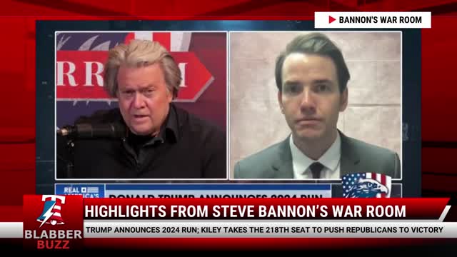 Highlights from Steve Bannon’s War Room