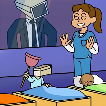 🚽 Skibidi Toilet BABIES?! 🍼 (Cartoon Animation)