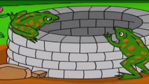 Two frogs and The well