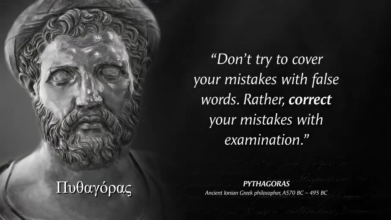 Pythagoras Life Lessons you should know before you Get Old