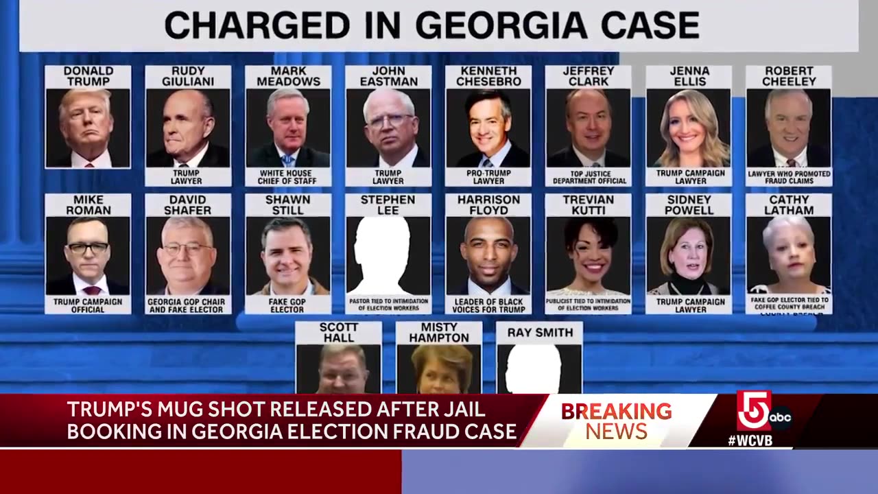 How President Trump reacted after his mug shot was taken