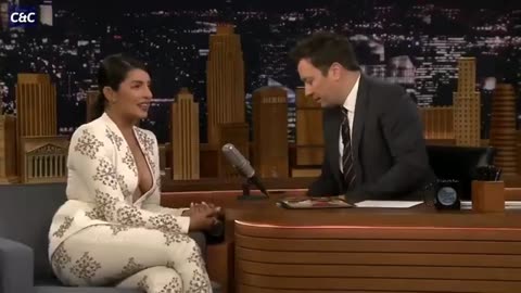 Bollywood actress Priyanka Chopra farting in one of the Life TV programs