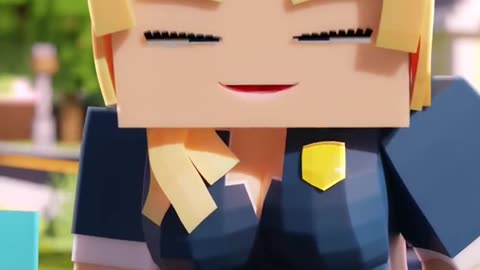 Minecraft girl
