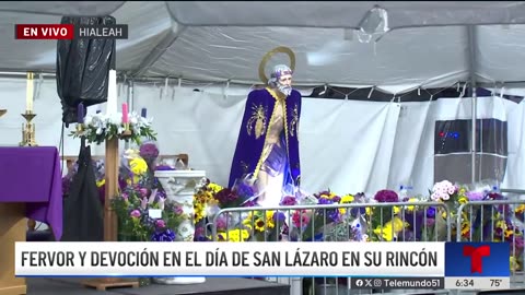 Fe y devoción por San Lázaro