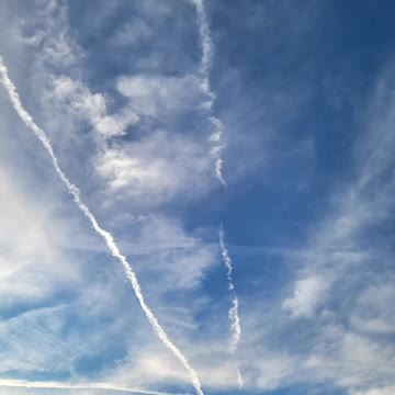 Chemtrails over montana again