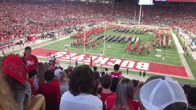 Ohio State Marching Band Alumni Band 2022 vs Toledo Halftime Performance