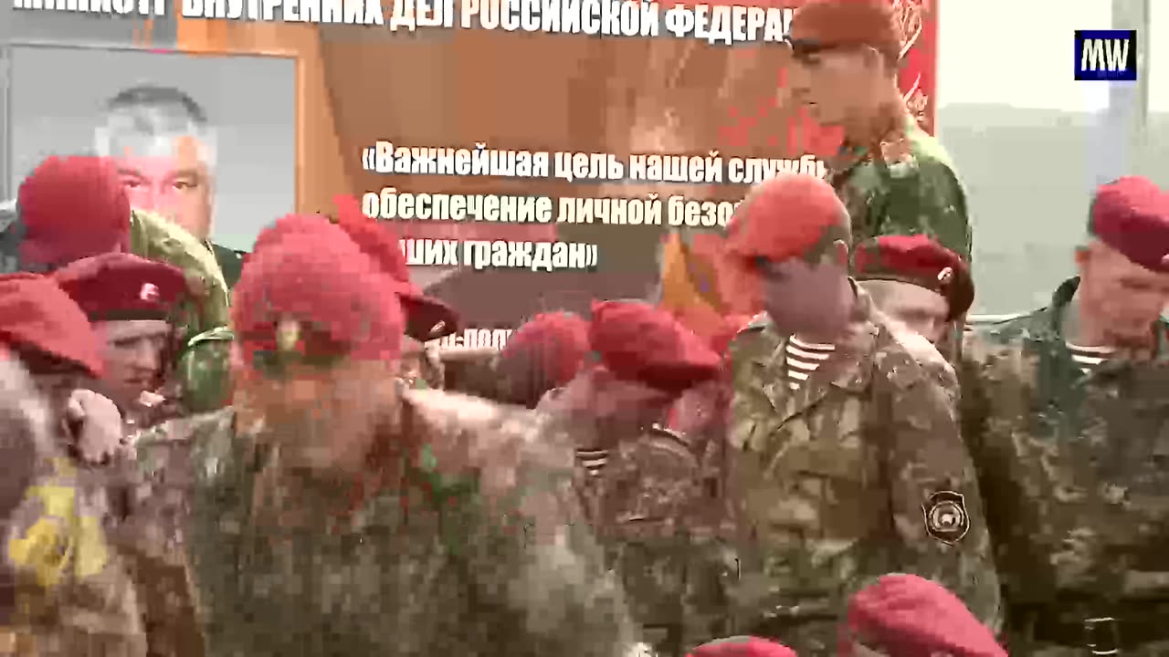 Russian Special Forces fighters selected for serving