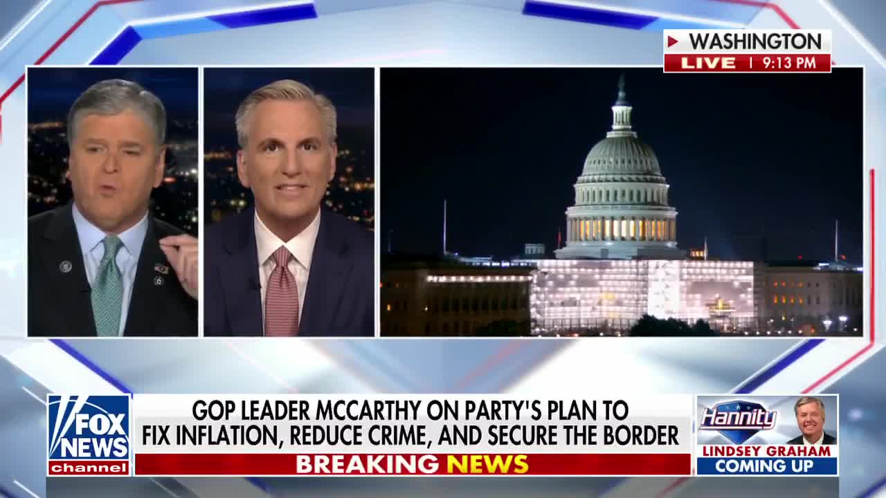 McCarthy on GOP plan to fix inflation, reduce crime and secure the border