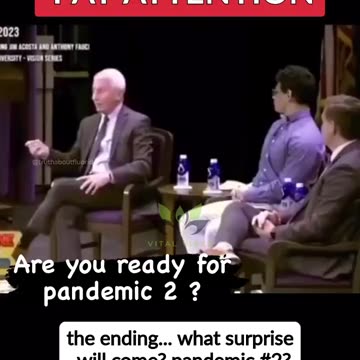 Look how excited The Global WEF Psychopaths get in telling you there will be another Plandemic.