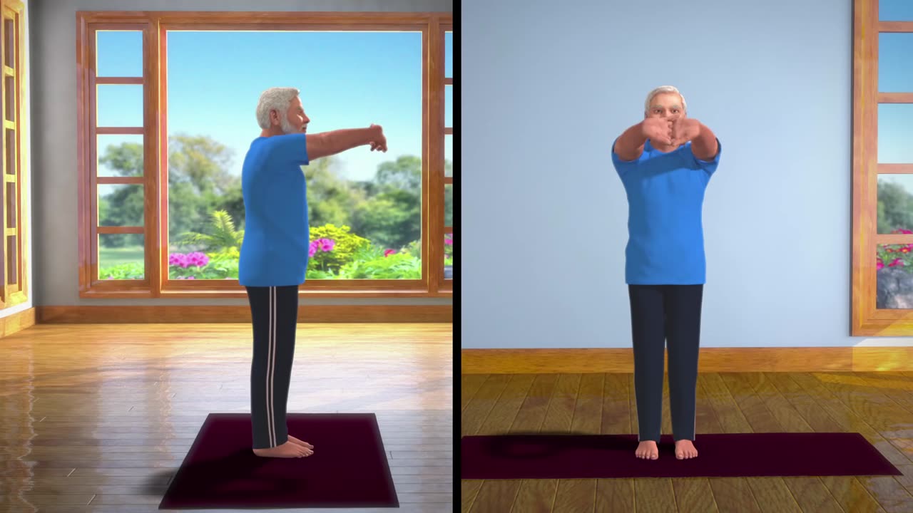 Yoga with Modi Tadasana