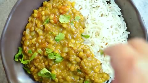 Massoor daal instant making in pot