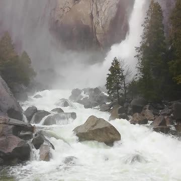 Amazing Yosemite Falls in April 2019 Part 3