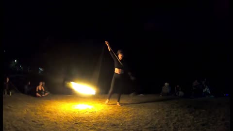 fire show - rope dart - juggle poi - magic one