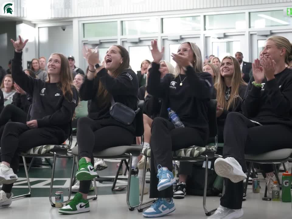 Women's Soccer NCAA Selection Show | Michigan State Women's Soccer