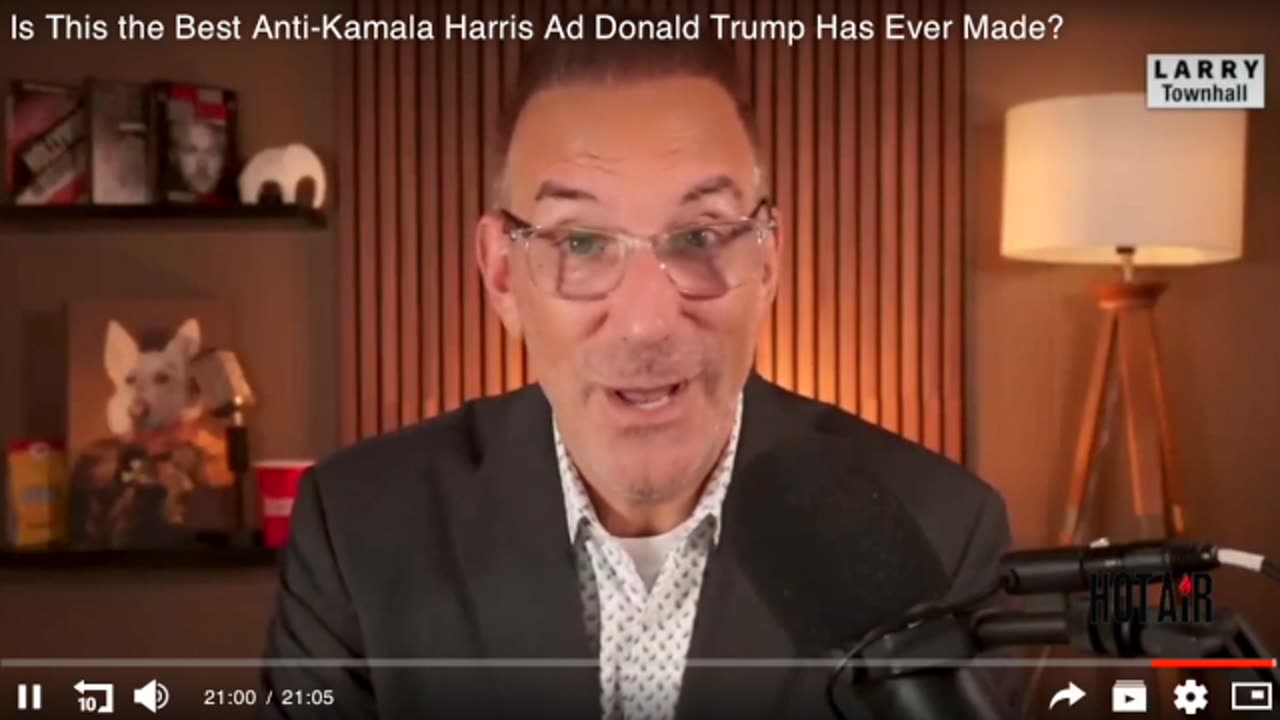 Kamala VS Kamala Ad by The Trump Campaign. Plus Clips of Harris-Pence and Harris-Gabbard Debates