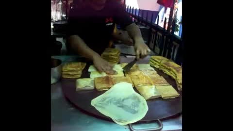 Traditional Malaysian food market