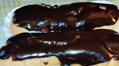 Two Eclairs, I Called Croissants By Accident, Bartz Bakery, Telegraph Rd, Dbn MI 8/18/23