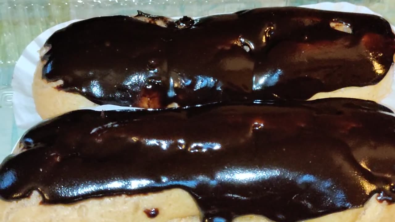 Two Eclairs, I Called Croissants By Accident, Bartz Bakery, Telegraph Rd, Dbn MI 8/18/23