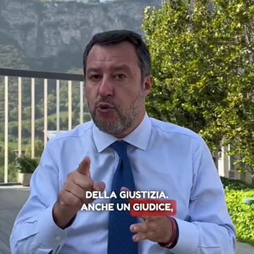 🔴 Min. Matteo Salvini Anche un giudice, se sbaglia, deve pagare come tutti gli altri lavoratori!