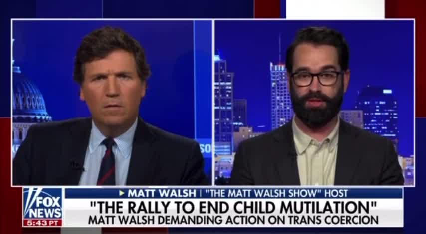 Americans Shocked: Sterilizing & Castrating Kids Is Legal - Matt Walsh & Tucker Carlson Weigh In