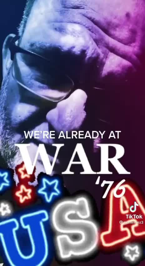 Patriots we are already at war