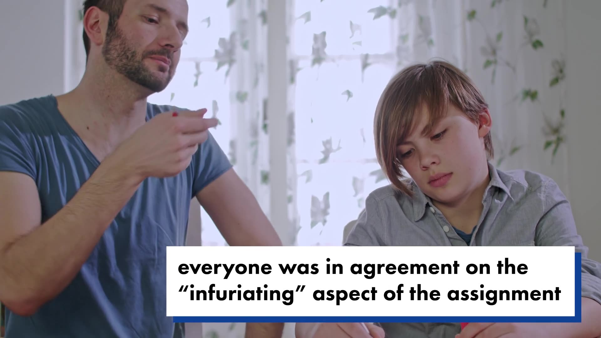 Kindergartener's confusing homework question has parents stumped