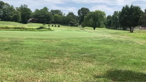 Guy Had His Golf Club Flying Out Of His Hands While Doing A Shot