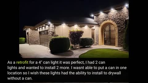 8 Pack Bioluz LED 4-inch 13 Watt 90-Overview