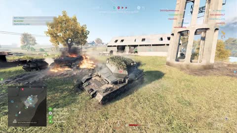 Battlefield 5 Sherman tank game play