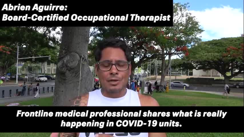 Frontline Medical Professional Shares What is Really Happening in COVID-19 Units.