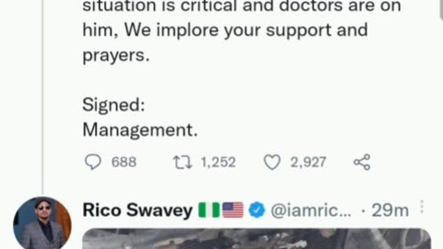 Ex BBNaija Housemate Rico Swavey Dies After Car Accident