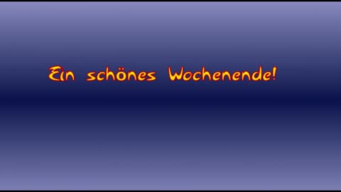 Blumen zum Wochenende