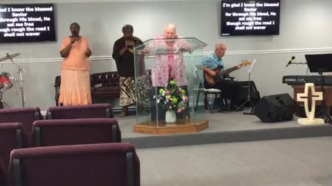 Solid Rock Church Rev. Patsy Jones Speaking