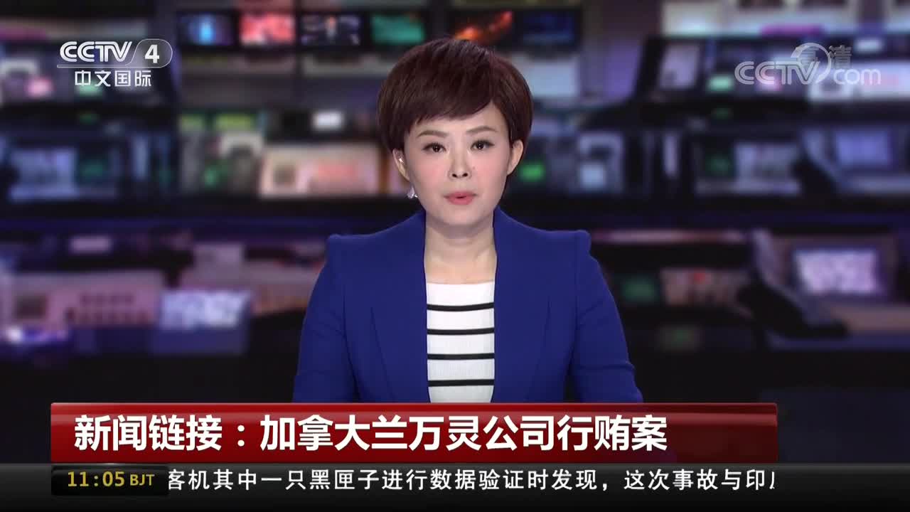 新闻链接：加拿大兰万灵公司行贿案