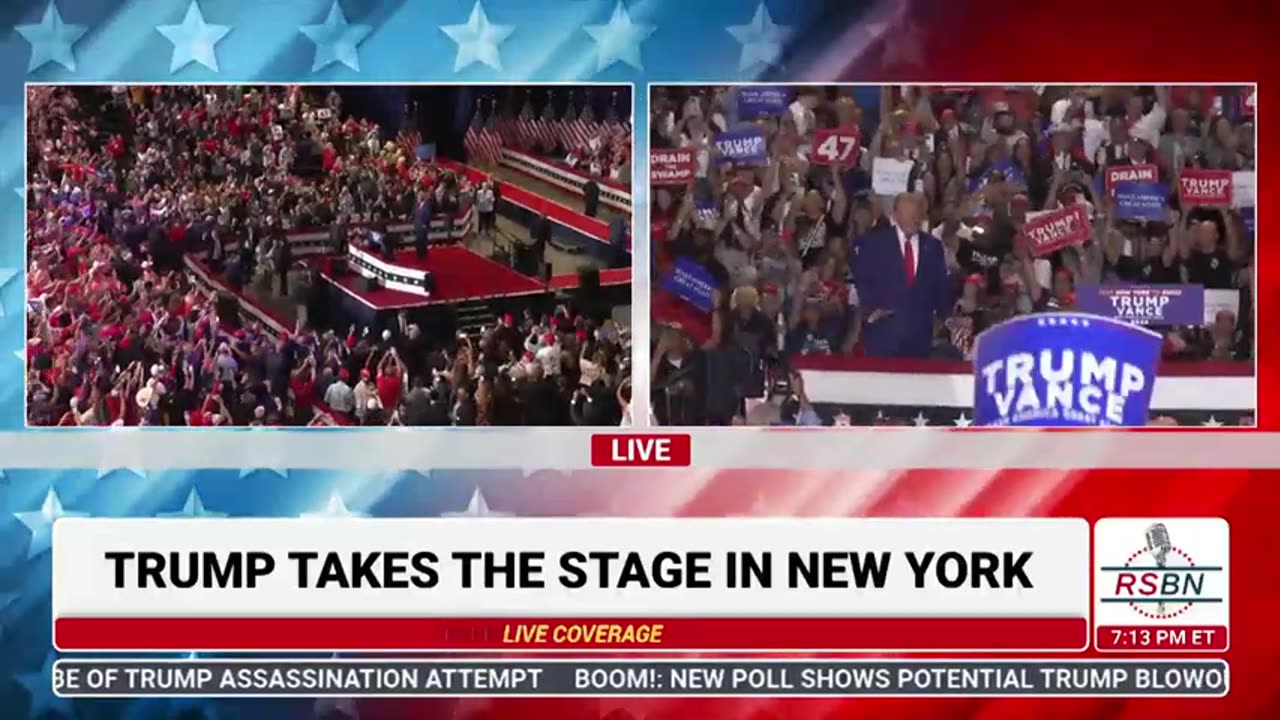 RSBN - FULL SPEECH: President Trump Holds a Rally in Uniondale, New York