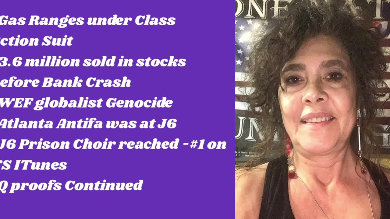 3/11/23 3.6 mil stocks sold by CEO of SVB! J6Choir Reached #1! Atlanta Antifa @ J6! Canada Genocide!