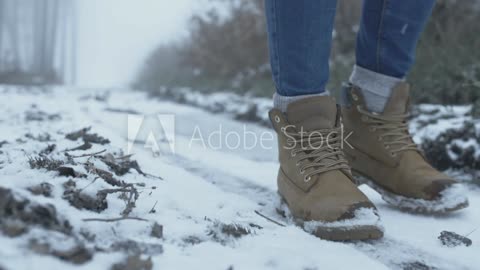 Snow boots women's platform rocking shoes
