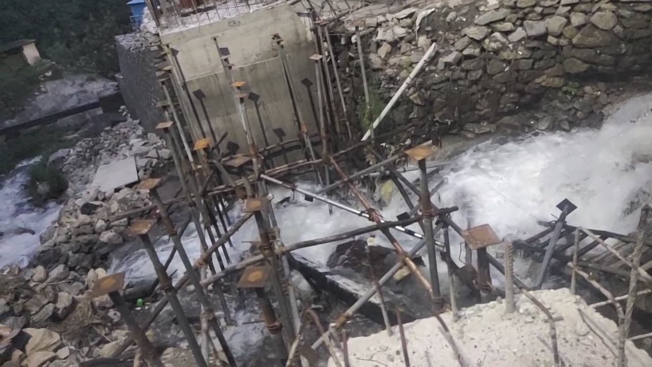 Small waterfall