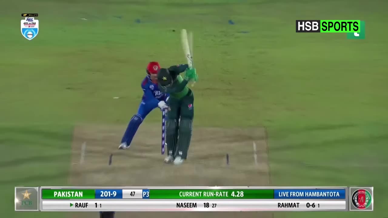 Pakistan vs Afghanistan cricket highlights