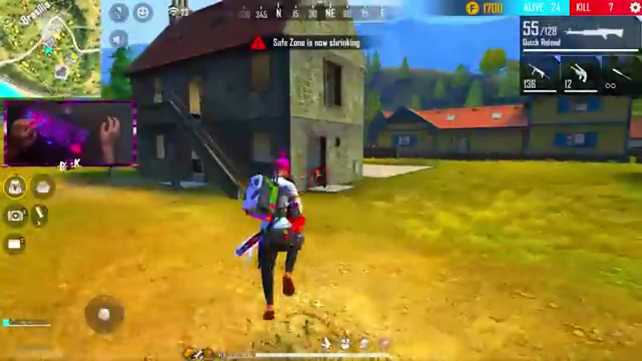 B2K]_FREEFIRE_FEELS_BORING_NOW___1_VS_4_GAMEPLAY