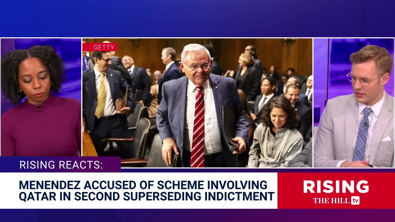 NEW: GOLD BAR Bob Menendez ChargedAGAIN For Allegedly Accepting Corrupt QatariWRIST WATCHES