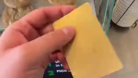 Buying a Cookie With The Gold Card