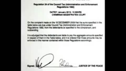 Common LAW - Another Example of how to respond in court